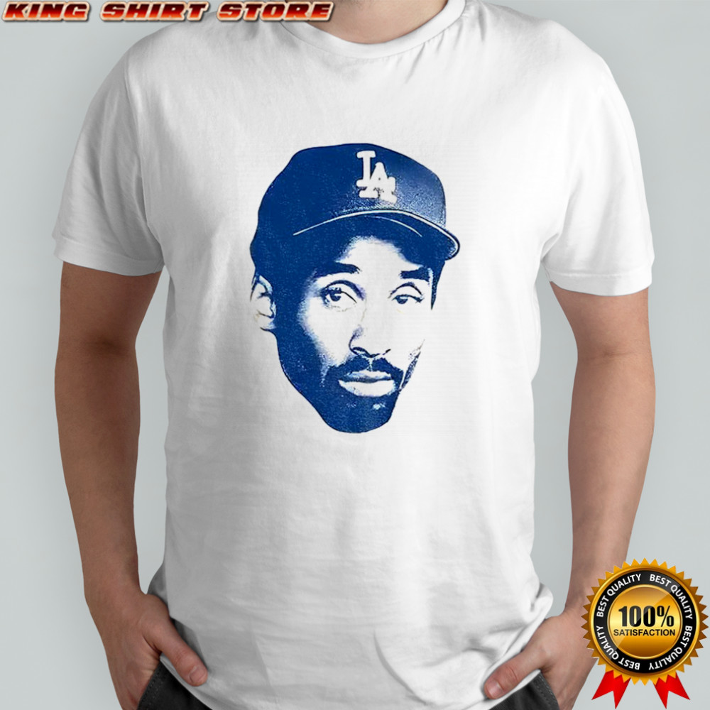 Kobe Bryant big face Los Angeles Dodgers MLB Baseball vintage shirt Kobe Bryant big face Los Angeles Dodgers MLB Baseball vintage shirt