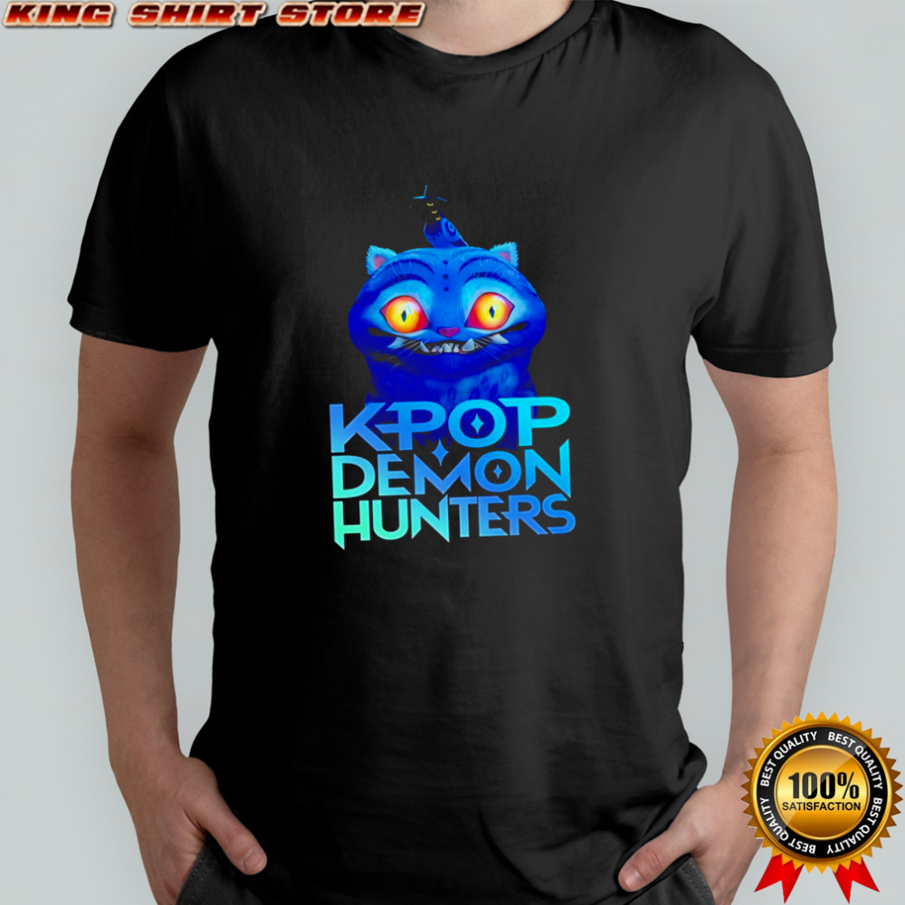 KPop Demon Hunters Derpy Tiger and Sussie Magpie Logo shirt