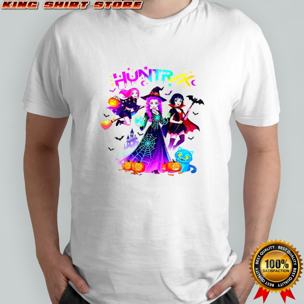 Kpop Demon Hunters Derpy Tiger Pumpkin Spooky Huntrix Halloween shirt