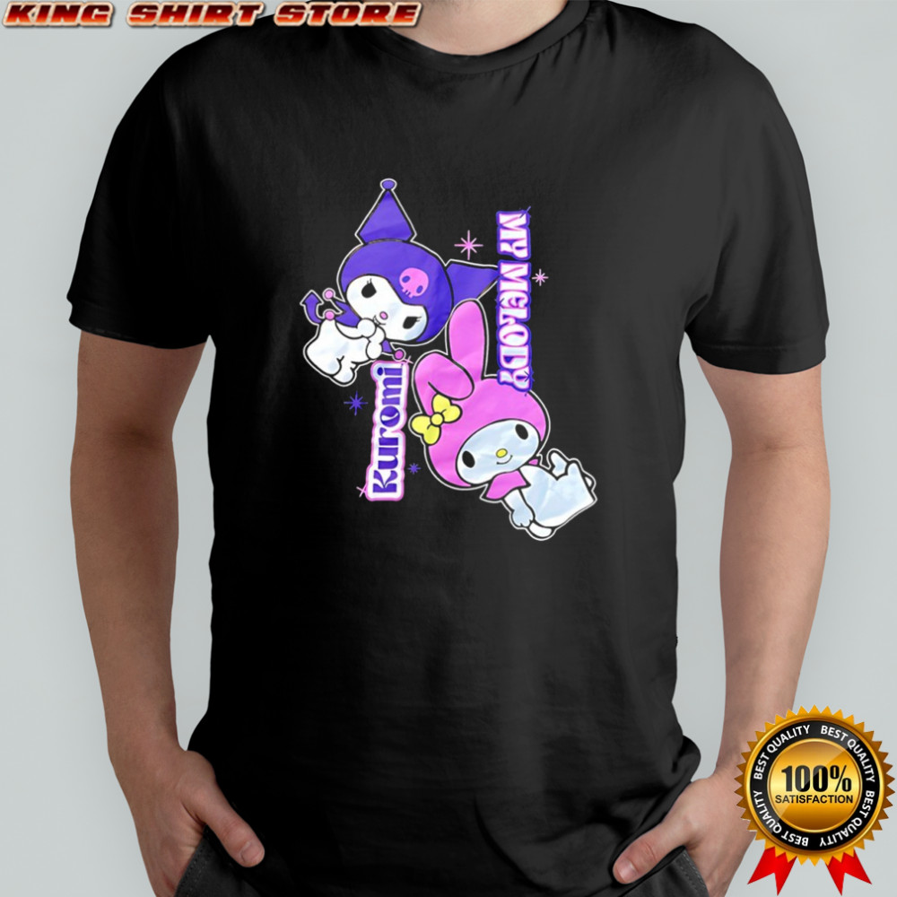 Kuromi and My Melody Sanrio characters shirt