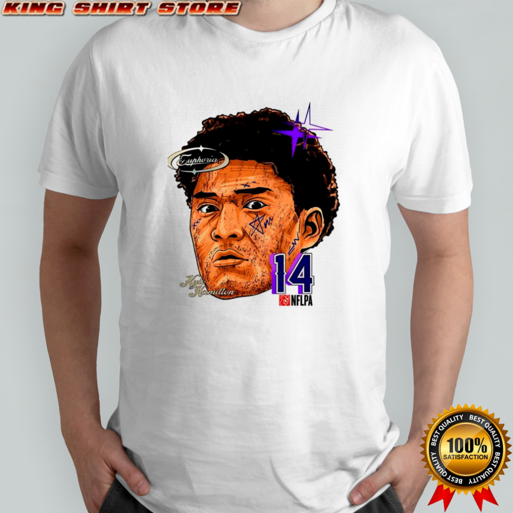 Kyle Hamilton Baltimore Ravens football fat head number 14 shirt