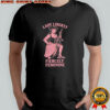 Lady Liber Fiercely Feminine with gun shirt