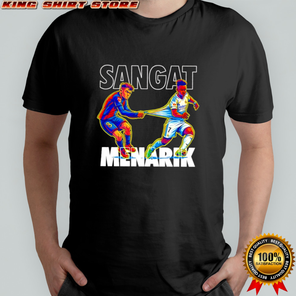 Lamine Yamal Fc Barcelona and Vinícius Júnior Real Madrid El Clásico Sangat Menarik shirt