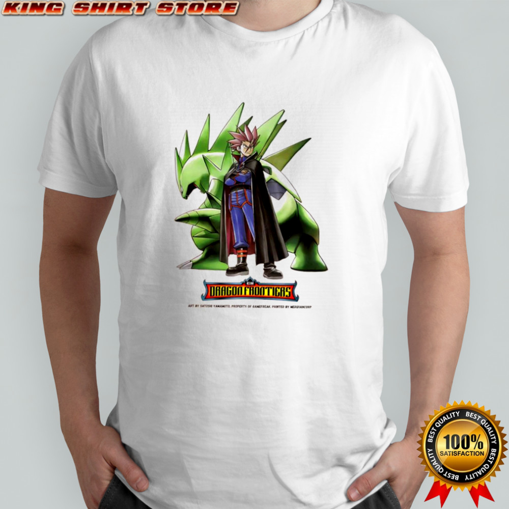 Lance Pokémon Adventures manga series dragon frontiers shirt