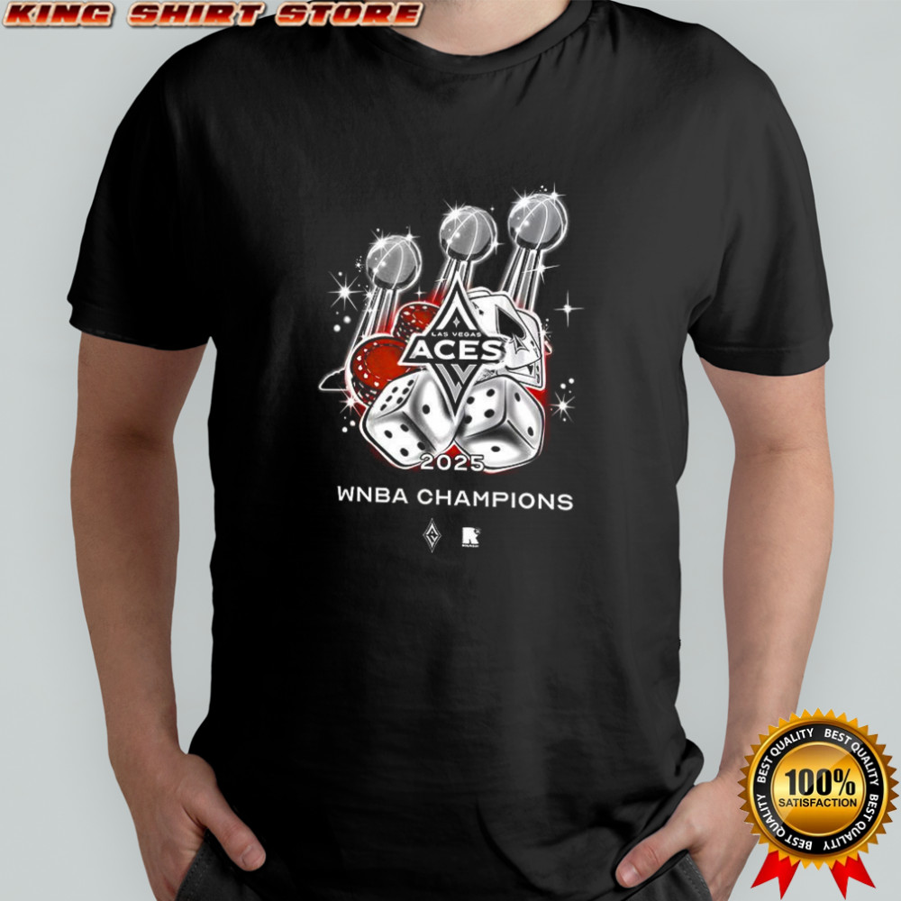 Las Vegas Aces round21 Unisex three time WNBA Champions shirt