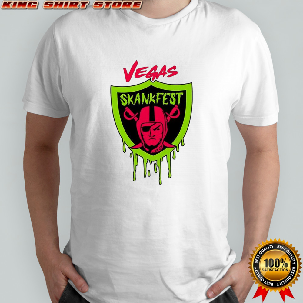 Las Vegas Raiders Vegas Skankfest logo shirt