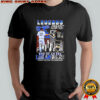 Legends of the Clayton Kershaw LA Dodgers & Anže Kopitar LA Kings end of an era shirt