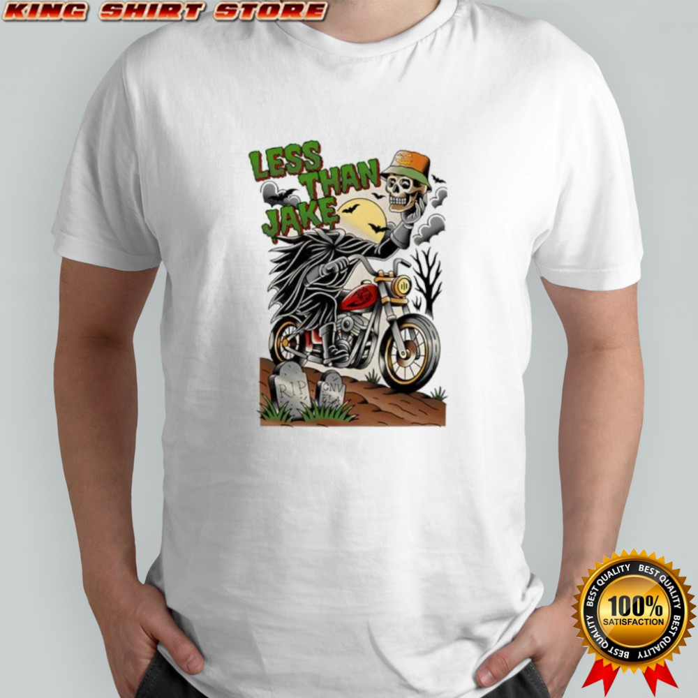 Less Than Jake Skeleton Halloween shirt