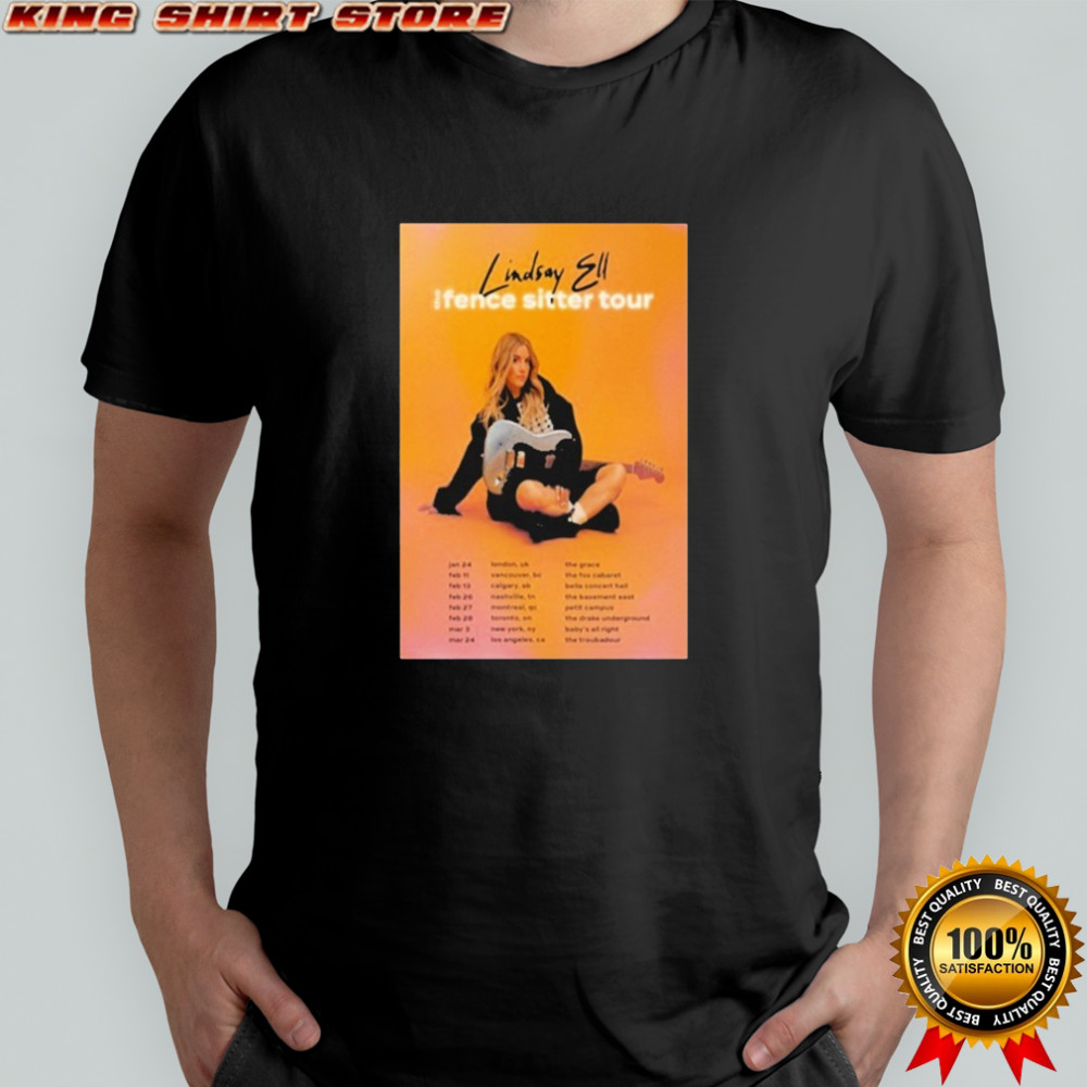 Lindsay Ell The Fence Sitter Tour 2026 T-shirt