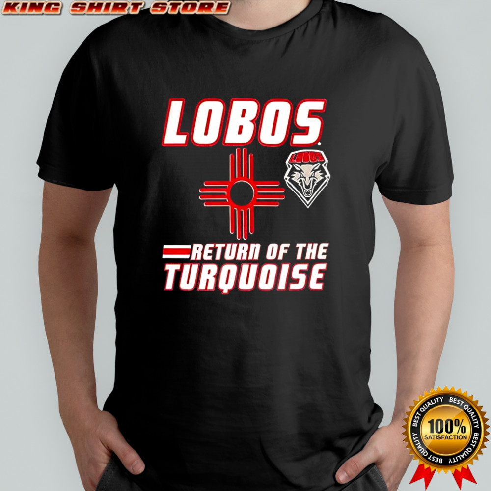 Lobos return of the turquoise shirt