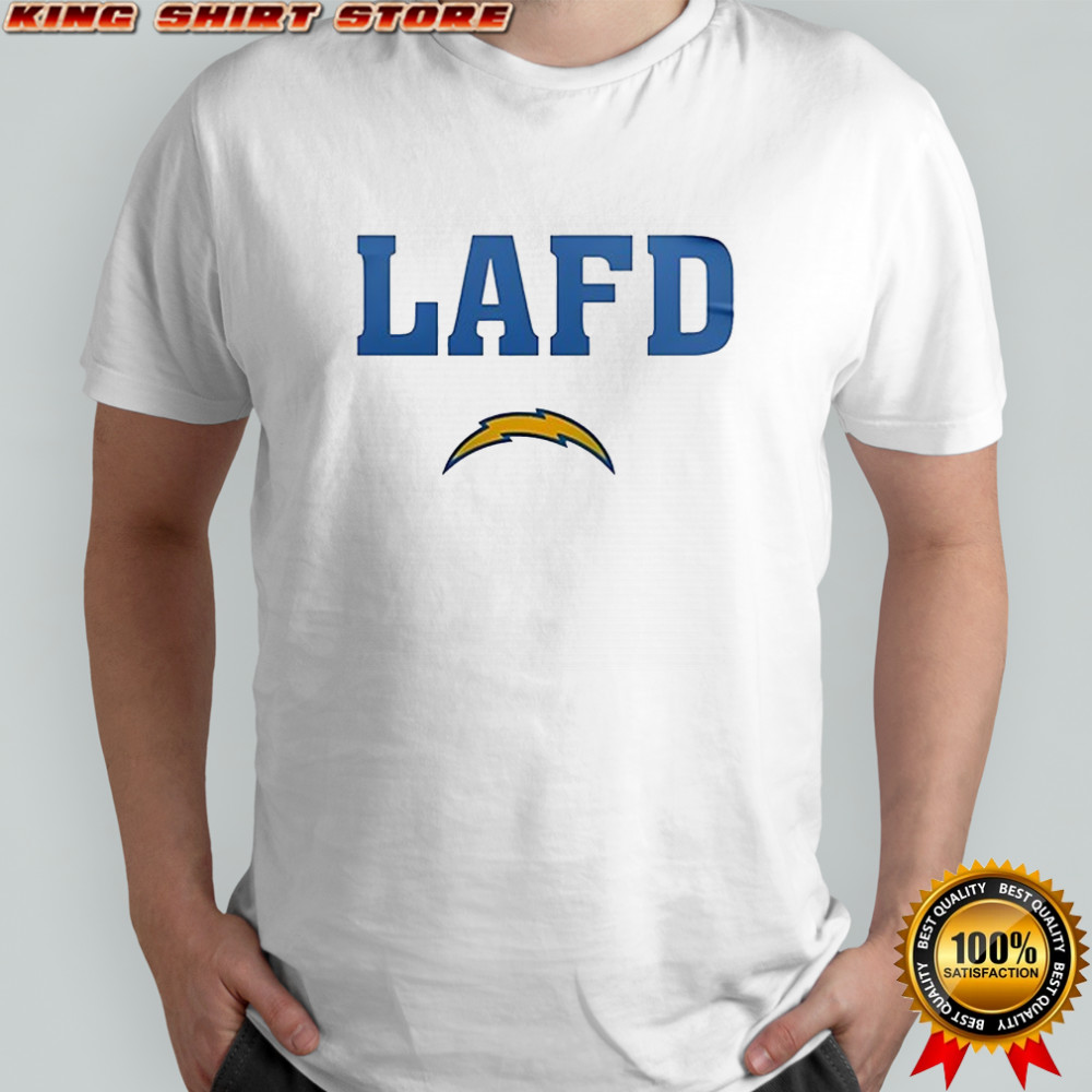 Los Angeles Chargers LAFD Fire Dept shirt