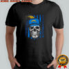 Los Angeles Chargers NFL skull American flag football lover shirt