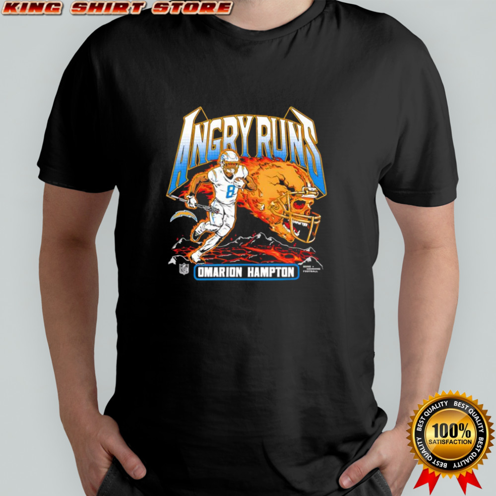 Los Angeles Chargers Omarion Hampton Angry Runs shirt