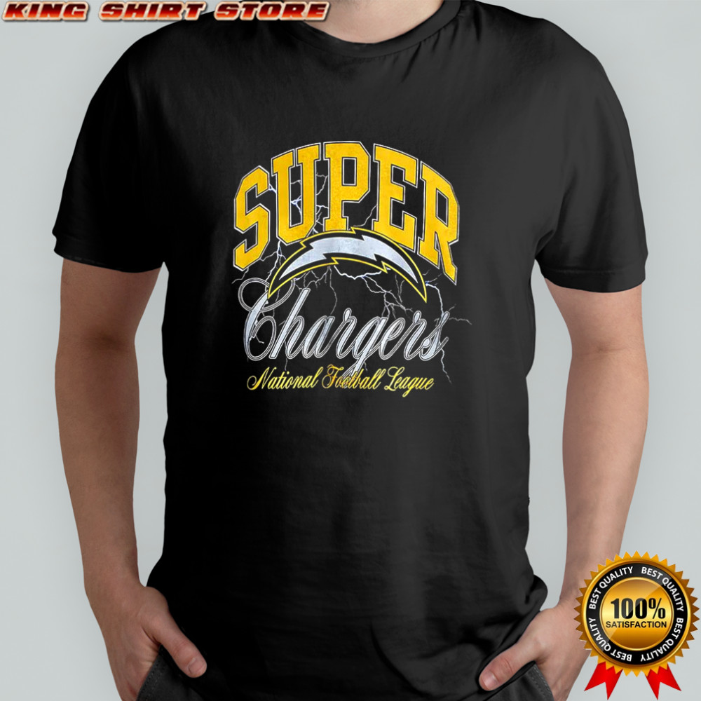 Los Angeles Chargers Super National football league lightning shirt