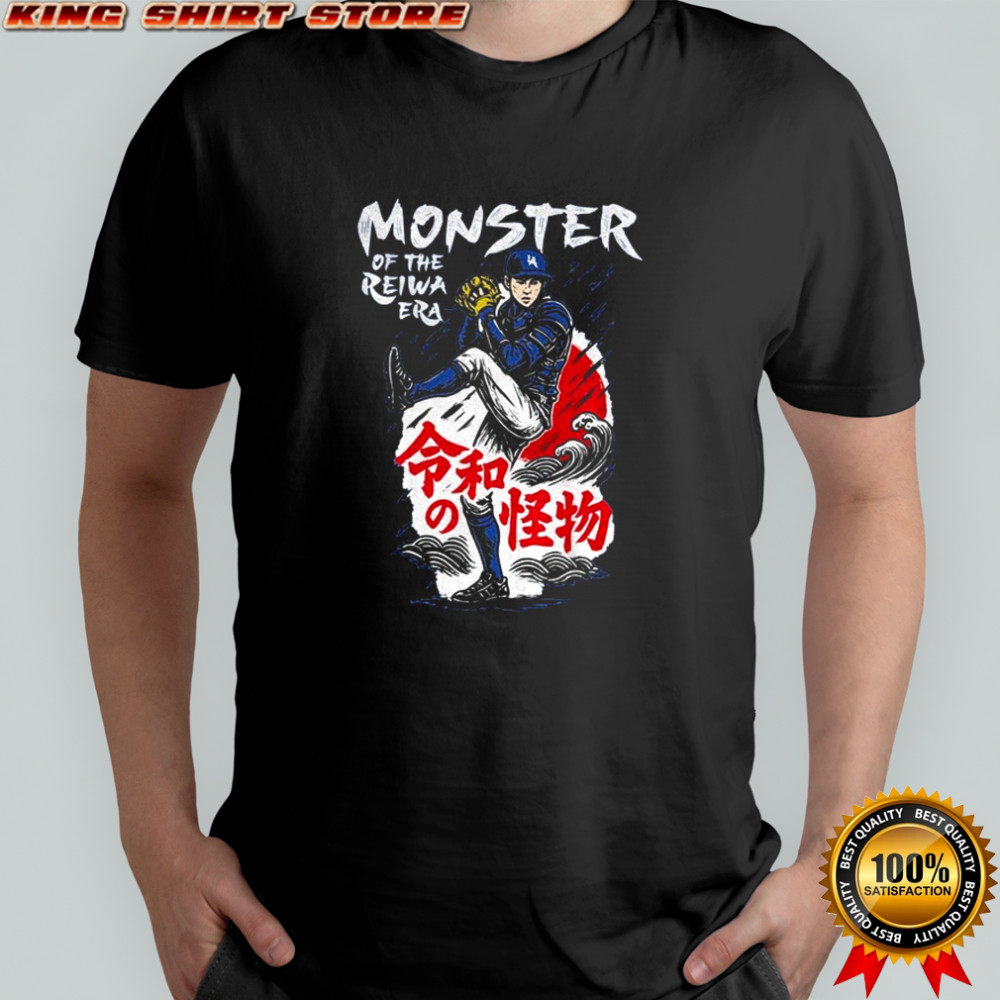 Los Angeles Dodgers Monster of the Reiwa Era shirt