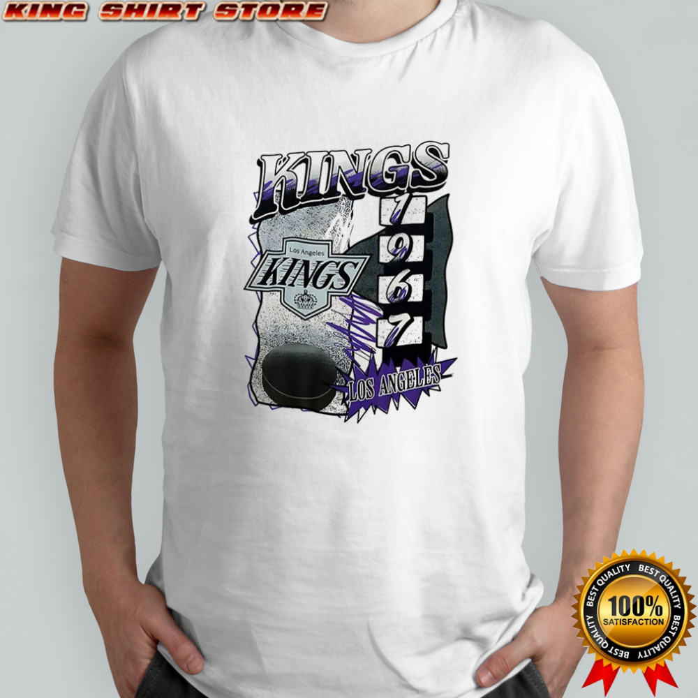 Los Angeles Kings hockey 1976 natural vintage shirt