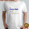 Los Angeles Rams Dad definition shirt