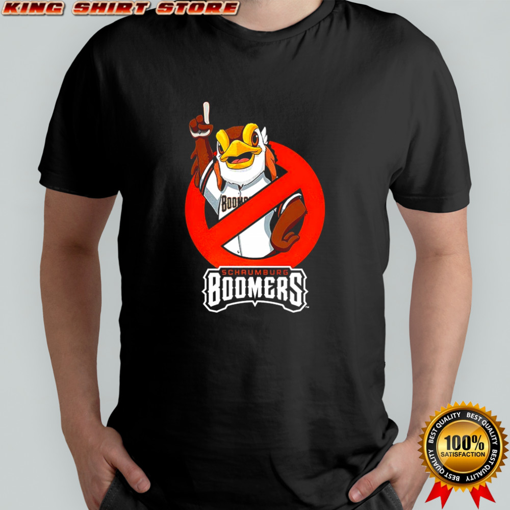 Los Boomers baseball Coop pointing logo mascot shirt