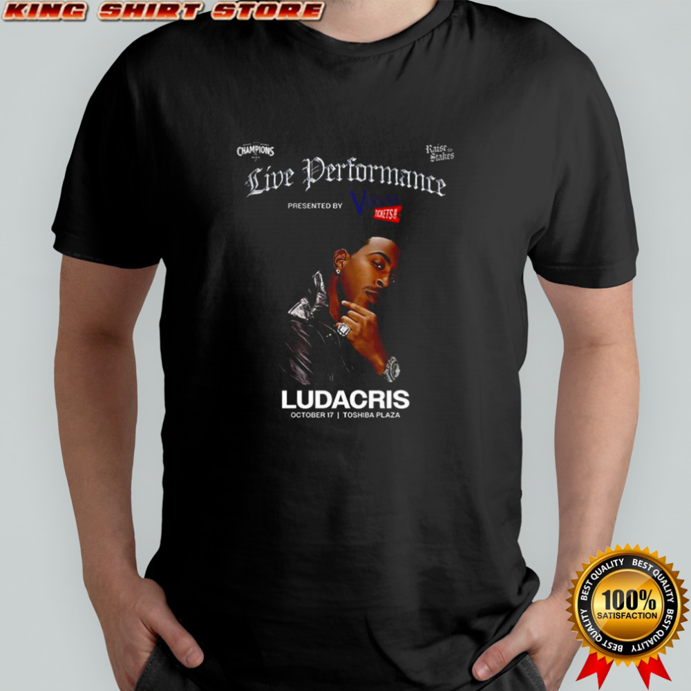 Ludacris Live Performance 2025 Aces Championship shirt