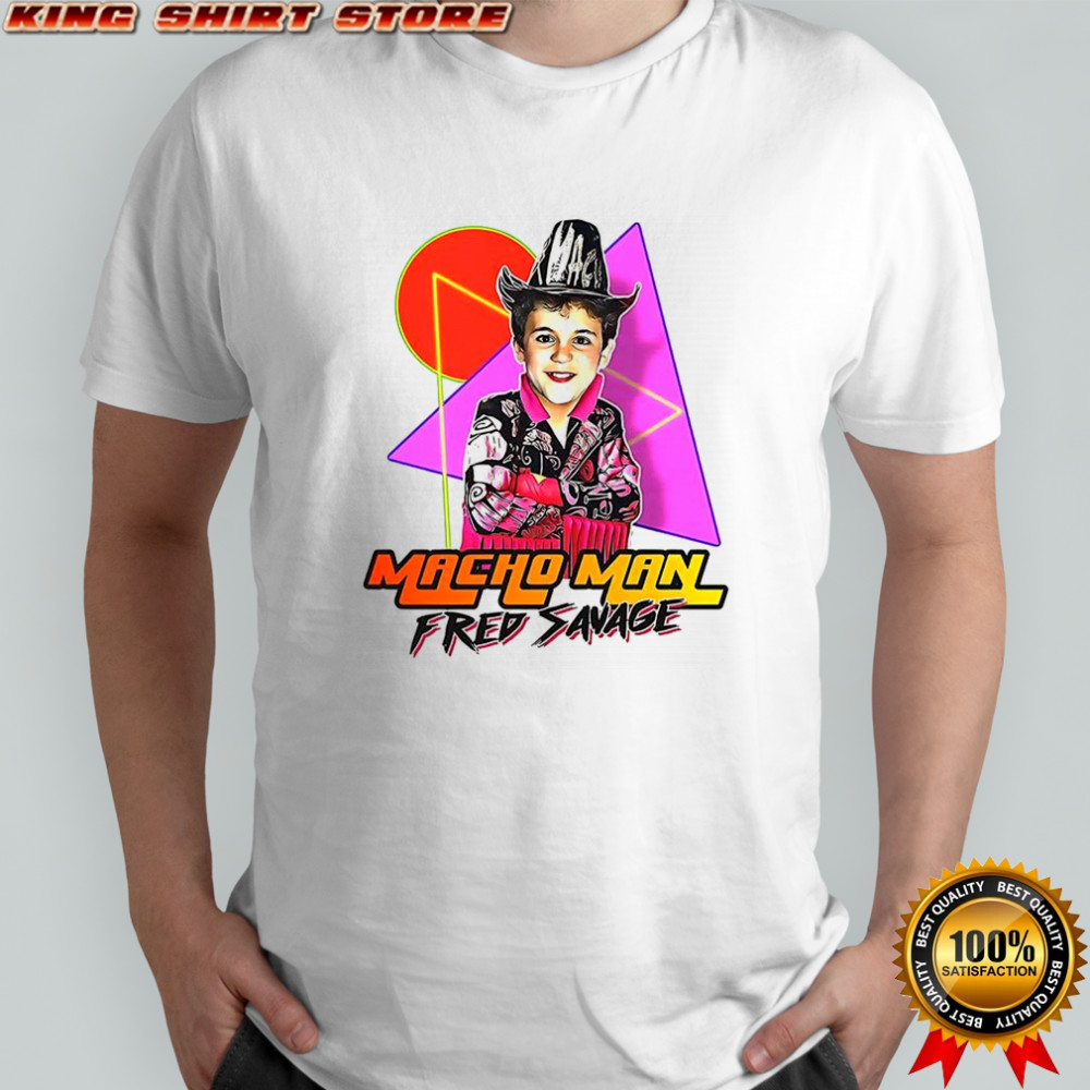 Macho Man x Fred Savage parody shirt