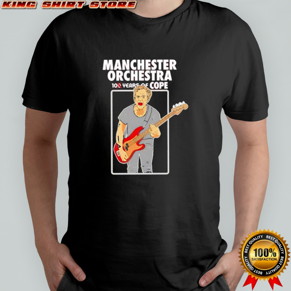 Manchester Orchestra 100 years of album Cope shirt