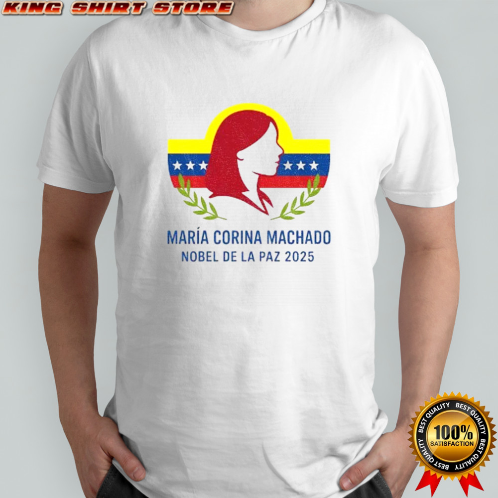 María Corina Machado Nobel Peace Prize shirt