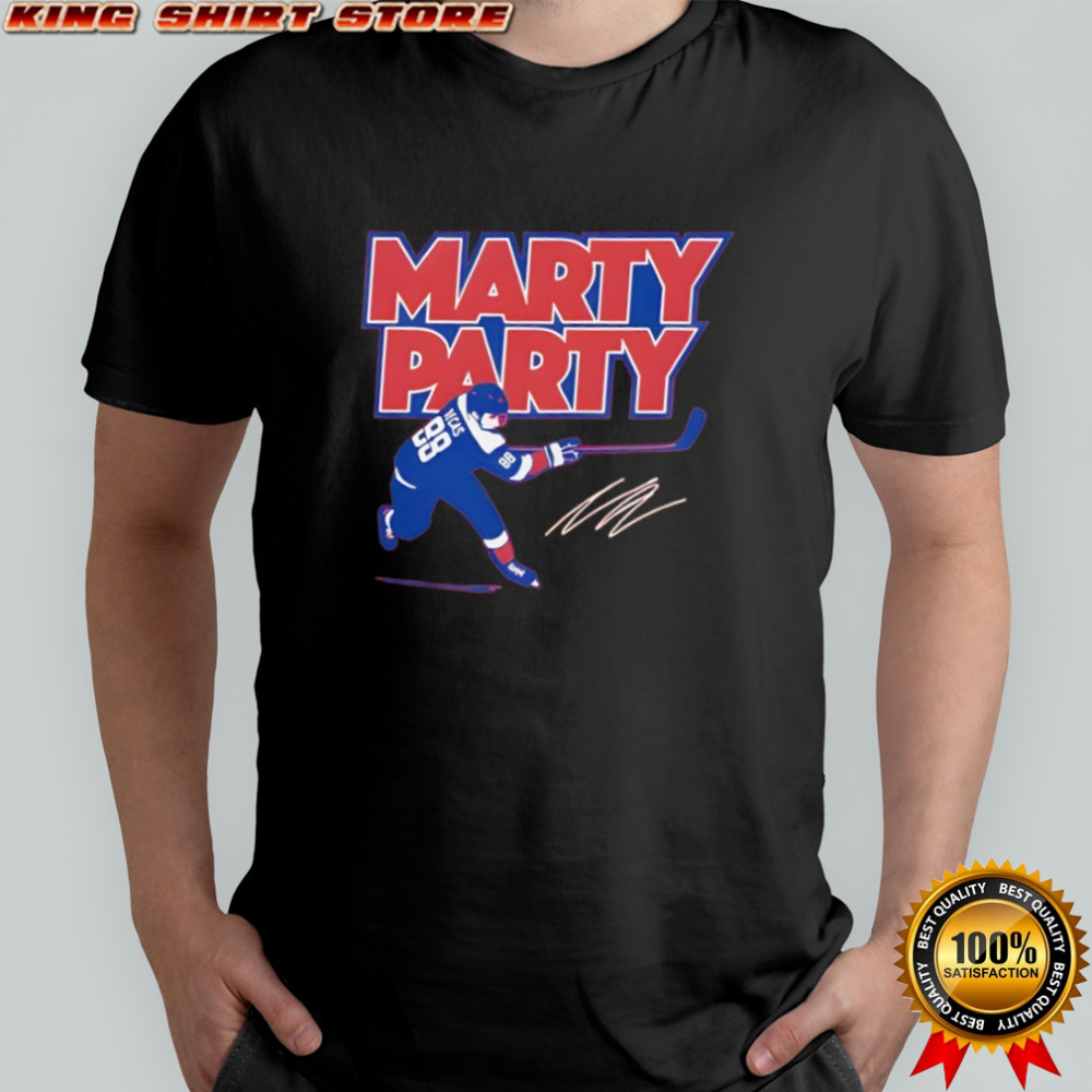 Martin Necas Marty Party Signature Shirt