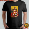 Marvel Zombies Captain America Crows T-shirt
