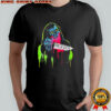 Mastodon Neon Knife Skull Reaper T-shirt