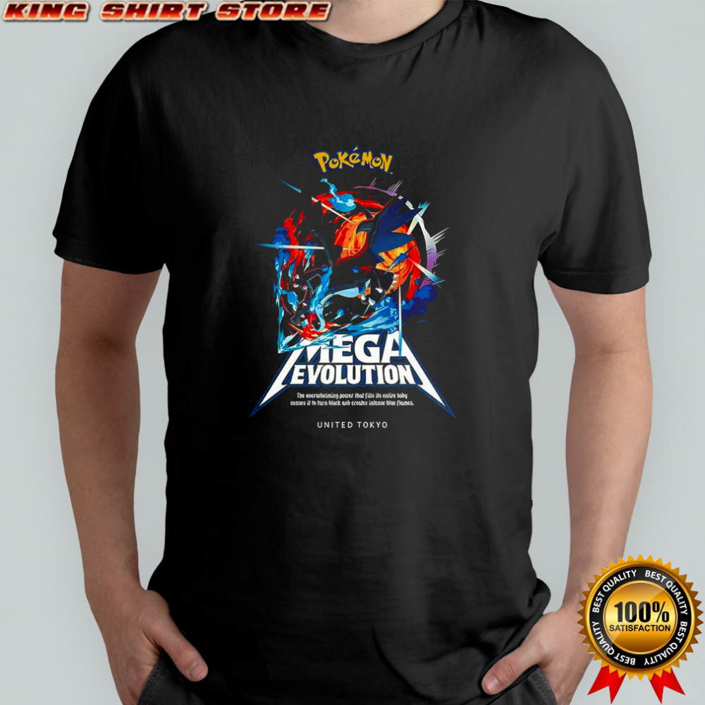 Mega Charizard X Pokémon Legends Z-A Mega Evolution shirt