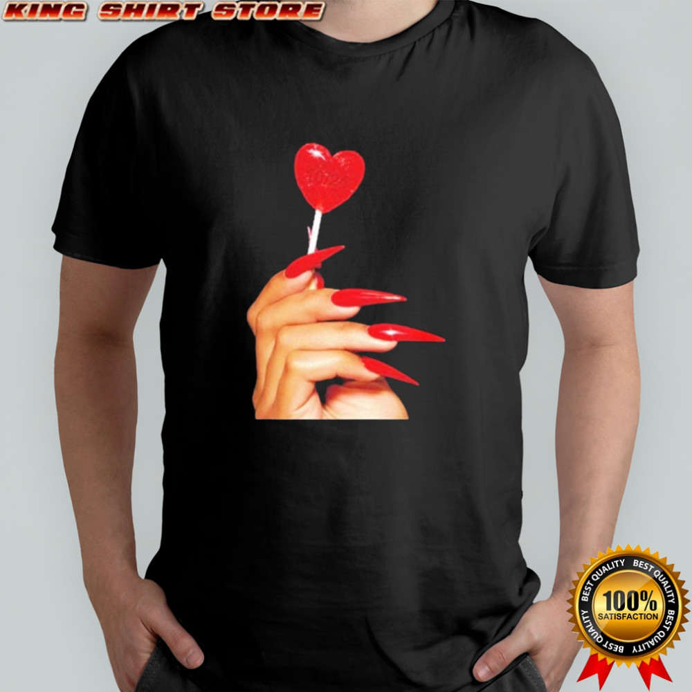Megan Thee Stallion Lover Girl Candy Heart T-shirt