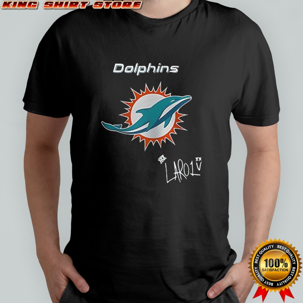 Miami Dolphins Kid LAROI Berlin Game 2025 logo shirt