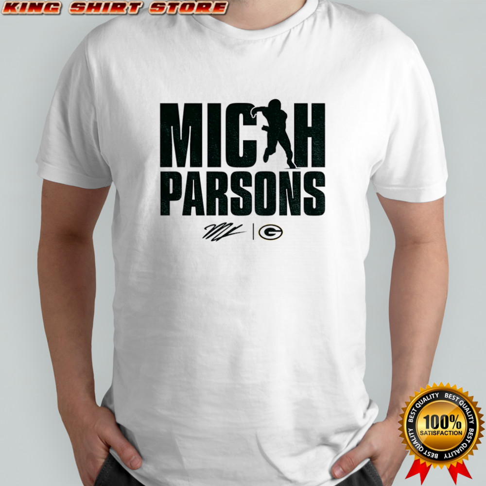 Micah Parsons Green Bay Packers NFL 2025 signature shirt