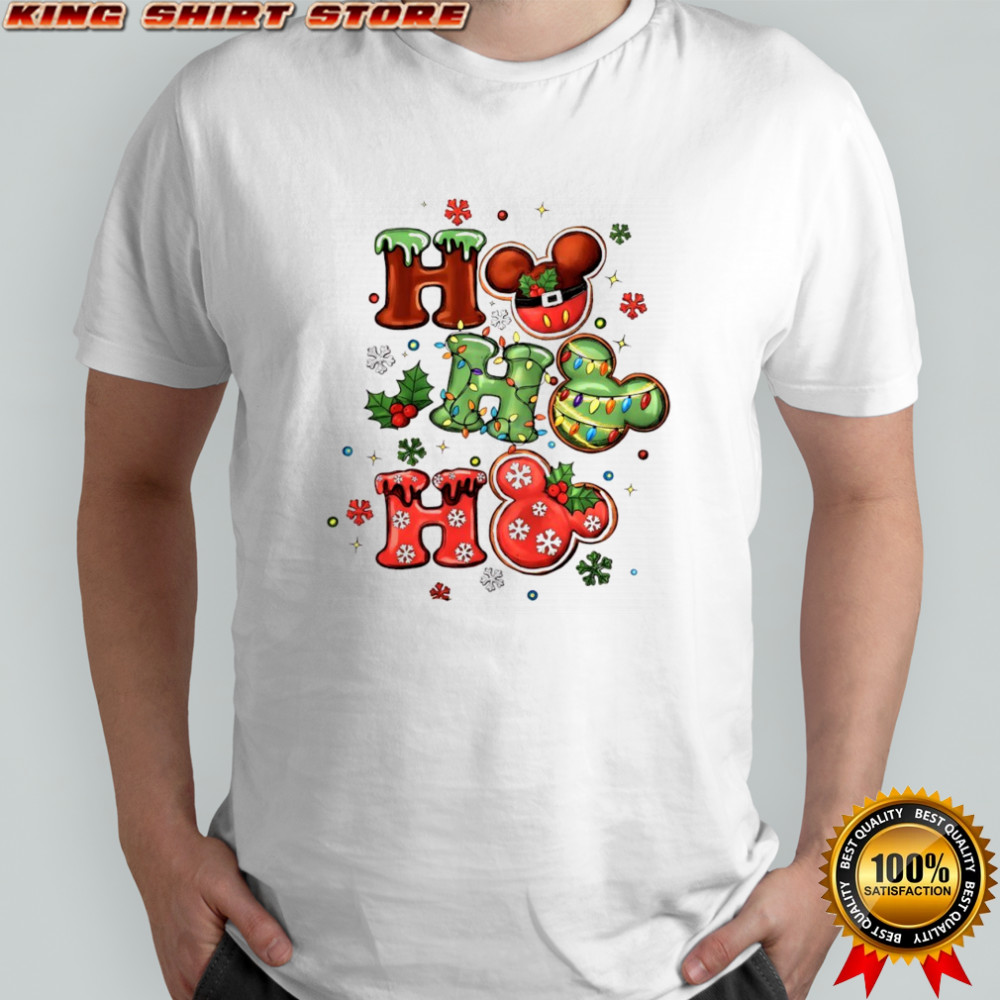 Mickey and friends Ho Ho Ho Merry Christmas 2025 shirt