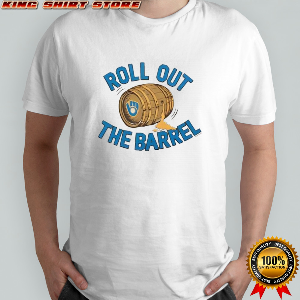 Milwaukee Brewers Gold Roll Out The Barrel Shirt