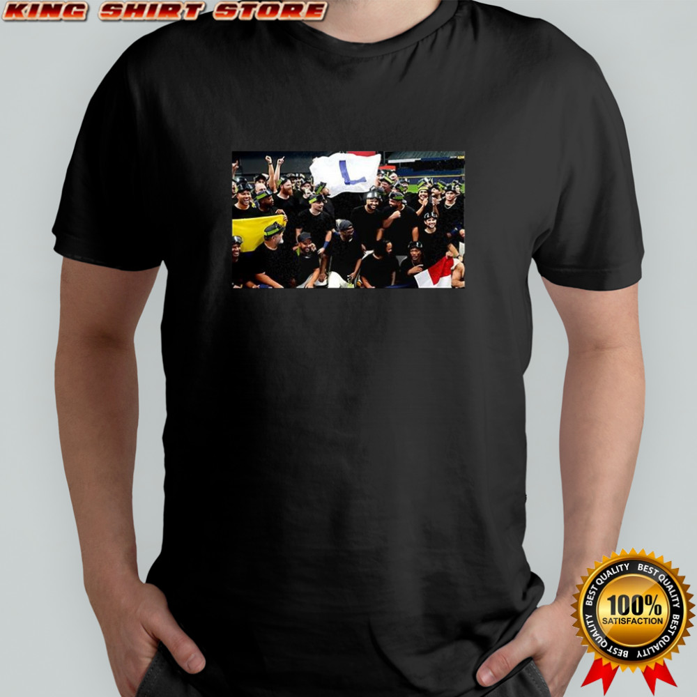 Milwaukee Brewers team L flag Game 5 of NL Division Series shirt