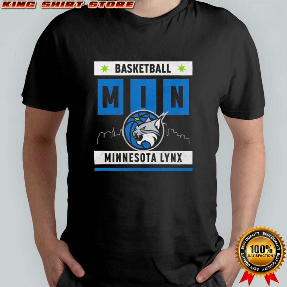 Minnesota Lynx Basketball Skyline T-Shirt