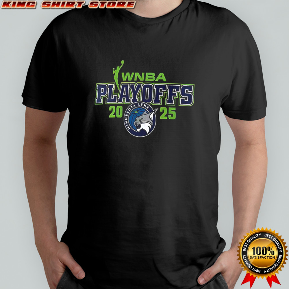 Minnesota Lynx Basketball WNBA Playoffs 2025 logo shirt