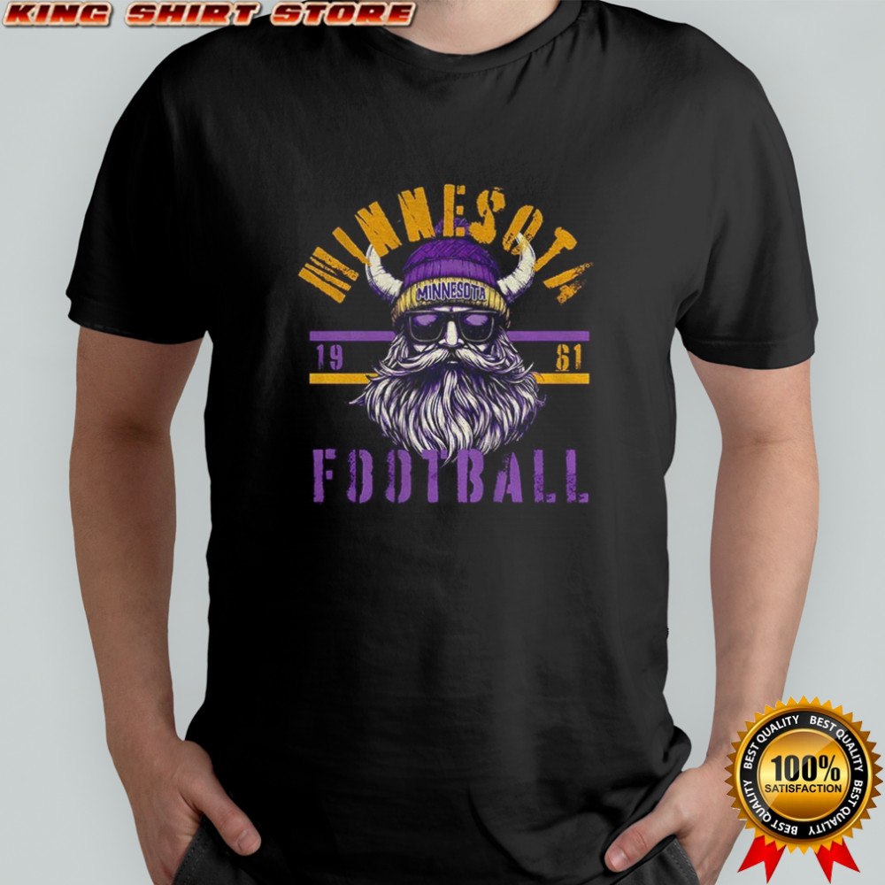 Minnesota Vikings Football NFL est 1961 logo shirt