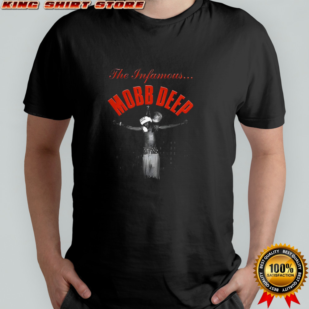 Mobb Men’s The Infamous gang 1995 music lover shirt