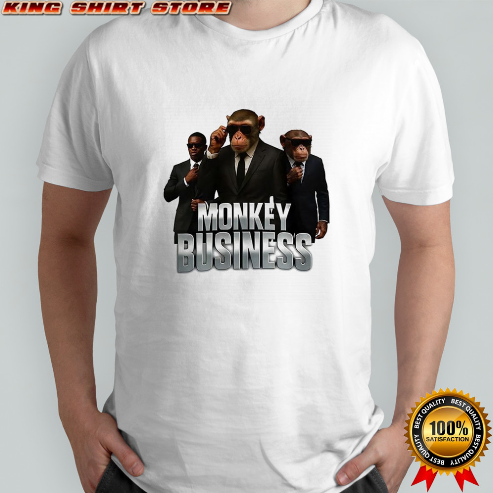 Monkey business funny shirt