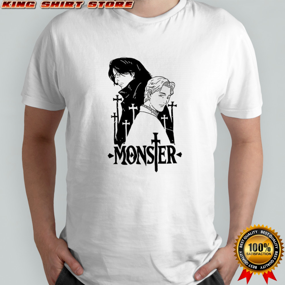 Monster Johan Liebert and Kenzo Tenma shirt