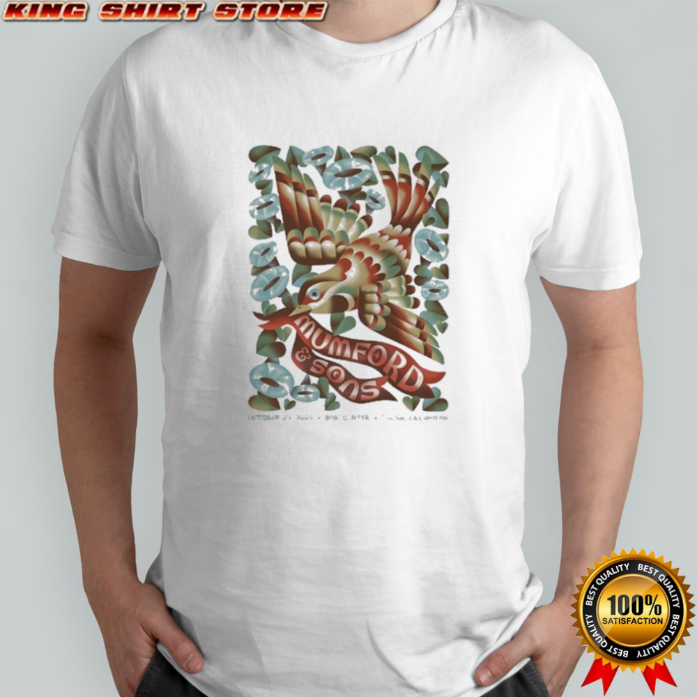Mumford And Sons Oct 25 2025 BOK Center Tulsa Oklahoma T-shirt Mumford And Sons Oct 25 2025 BOK Center Tulsa Oklahoma T-shirt