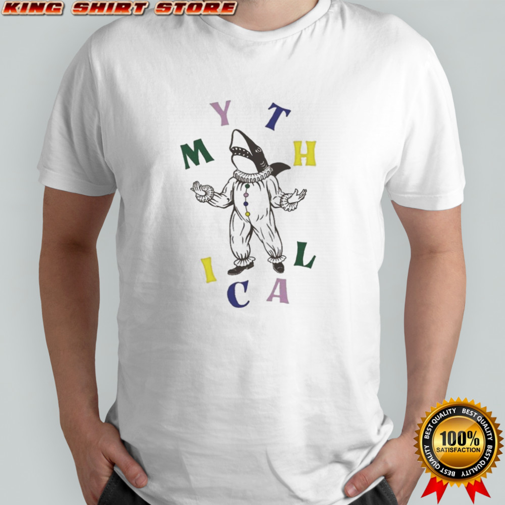 Mythical Clown Shark T-shirt