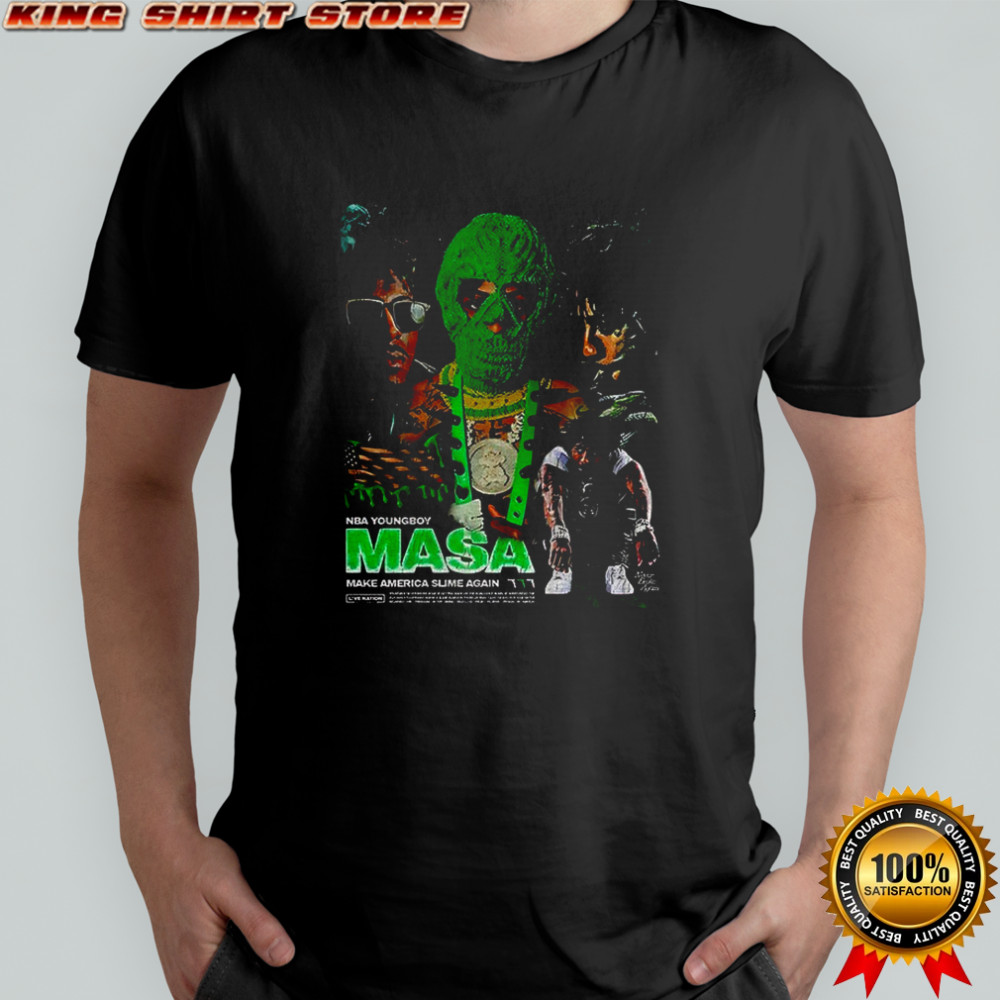 NBA YoungBoy Masa Make America Slime Again 2025 graphic shirt