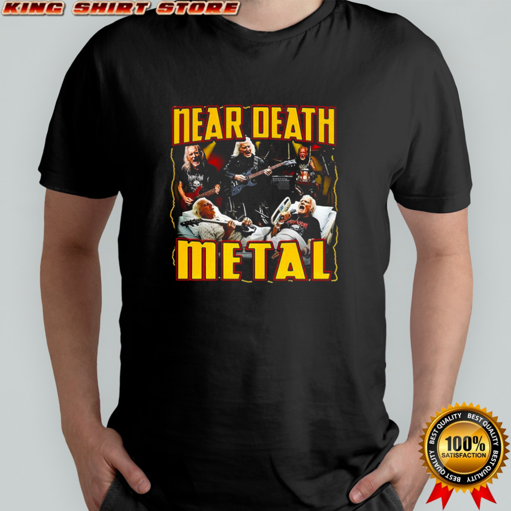 Near Daeth older people rock music lover shirt