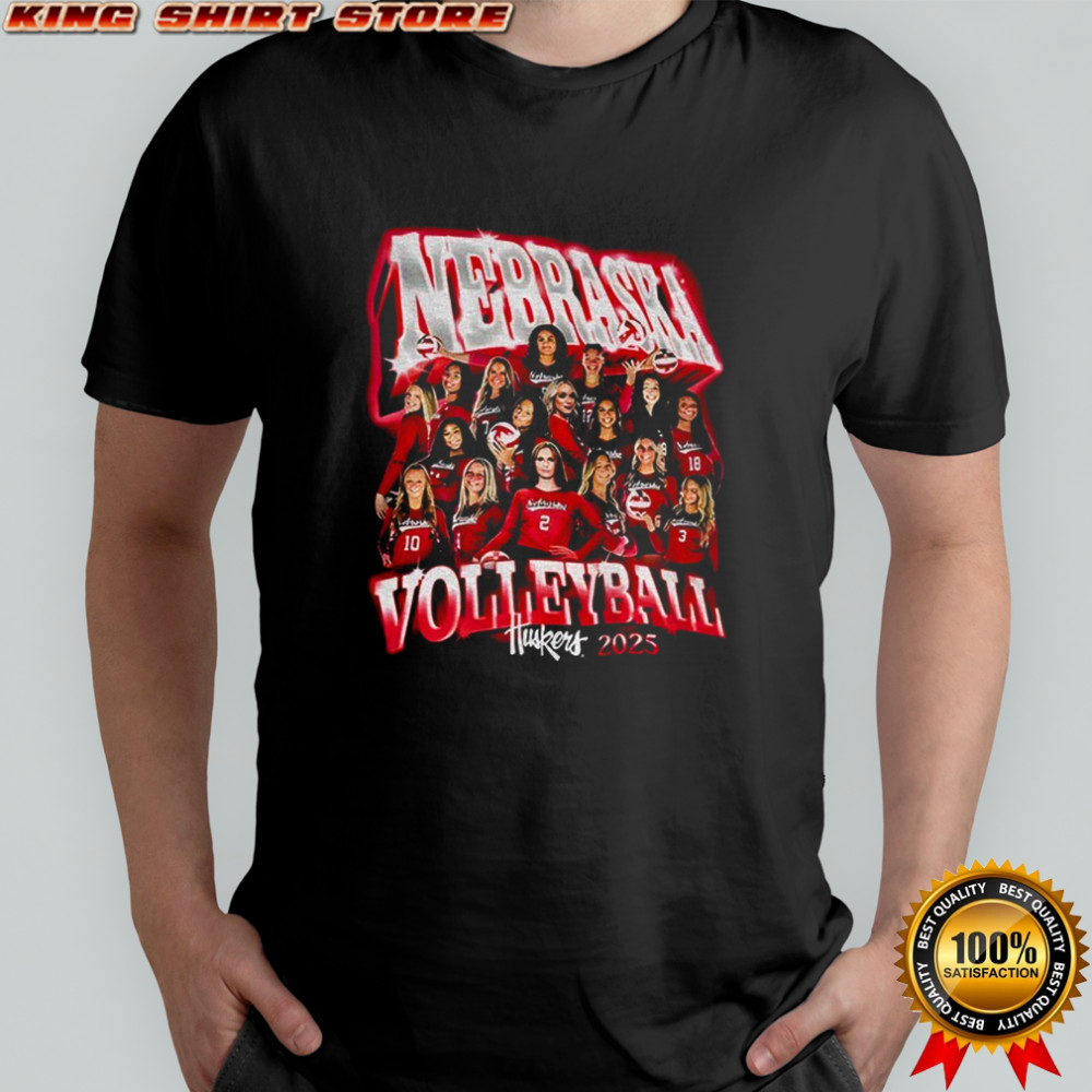Nebraska Huskers Volleyball 2025 Game Day shirt