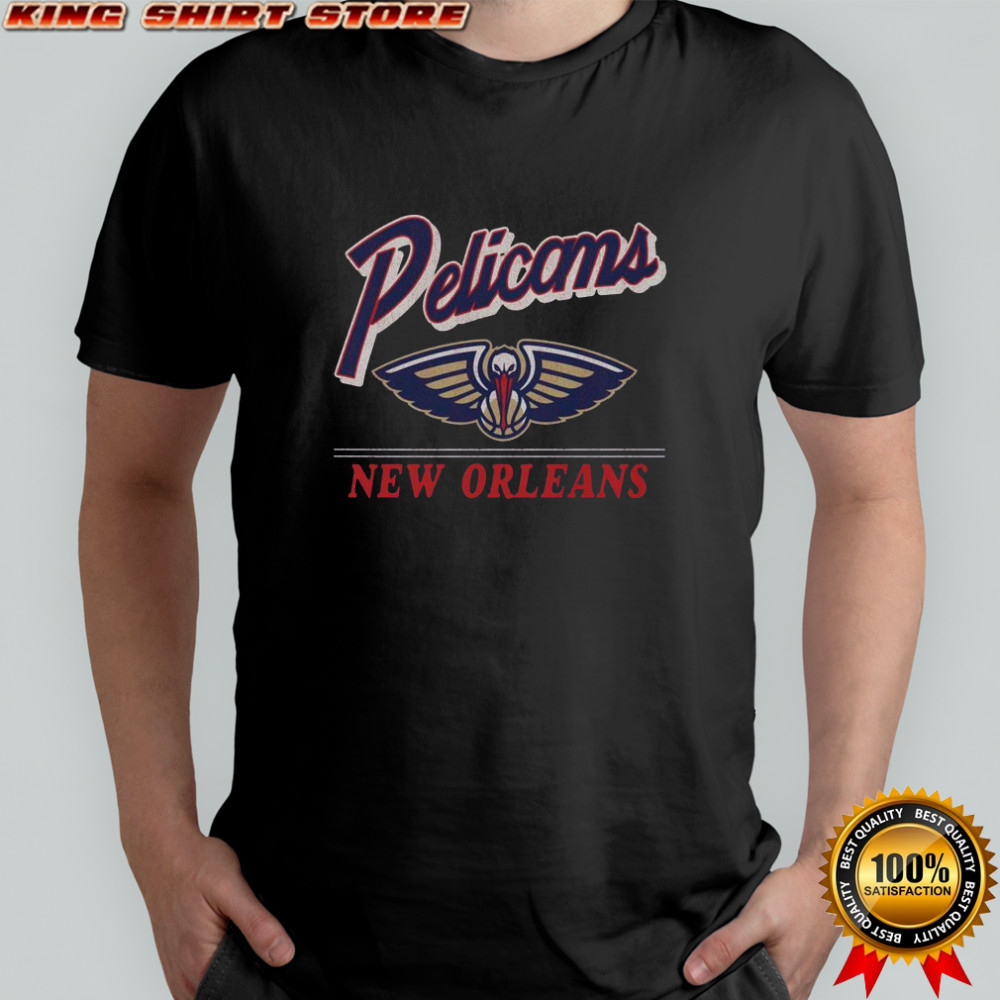 New Orleans Pelicans Fly By Vintage T-Shirt