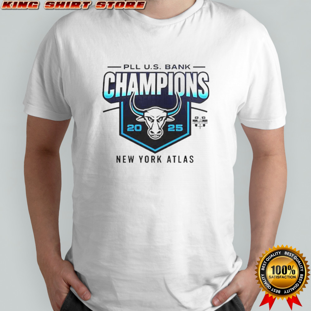 New York Atlas Lacrosse Champions 2025 T-Shirt