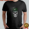 New York Jets NFL Skull American Flag Footaball Lover T-Shirt